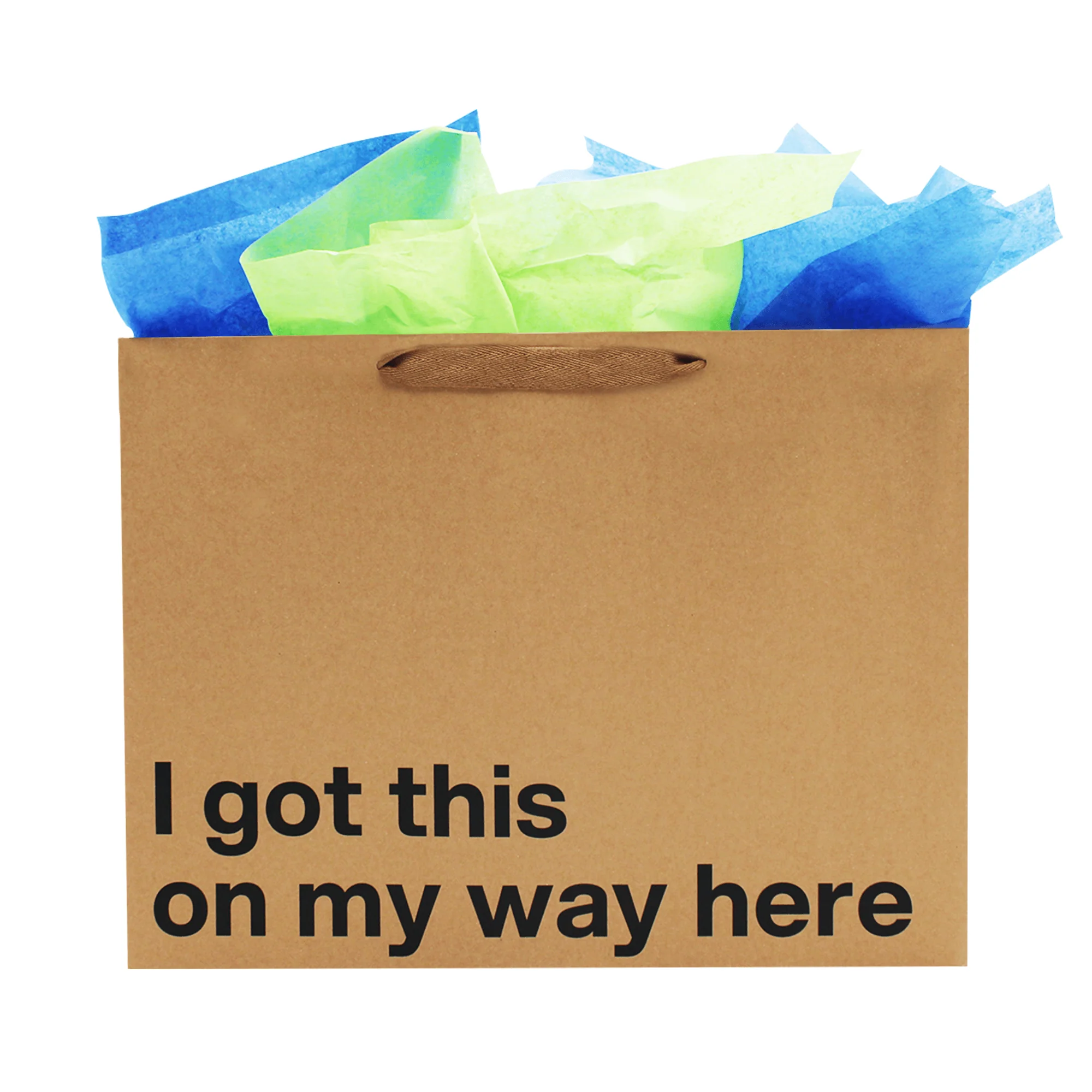"I Got This On My Way Here" Large Gift Bag - Image 6