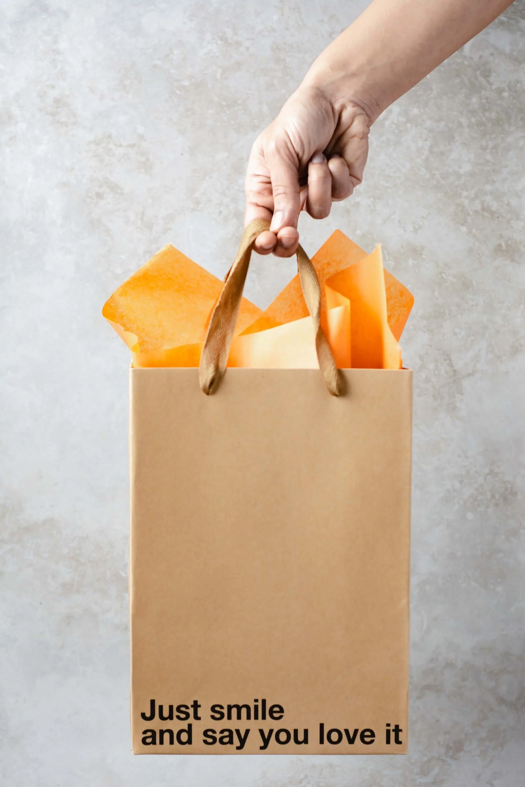 "Just Smile and Say You Love it" Gift Bag - Image 5