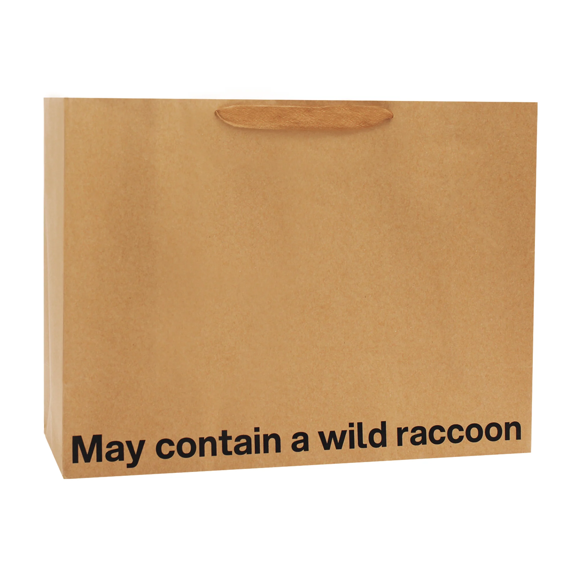 "May Contain a Wild Racoon" Large Gift Bag - Image 7