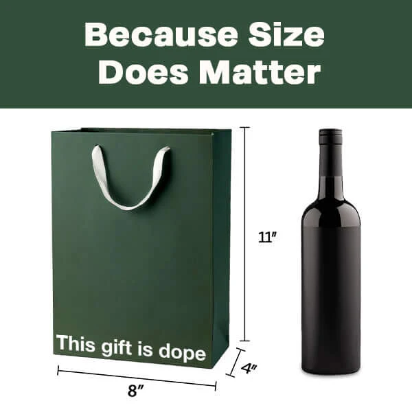 "This gift is dope" Funny Stoner Gift Bag - Image 2