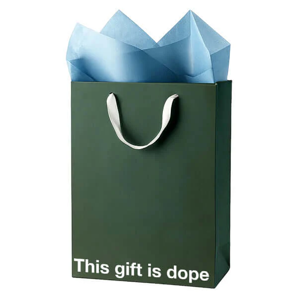 "This gift is dope" Funny Stoner Gift Bag - Image 6