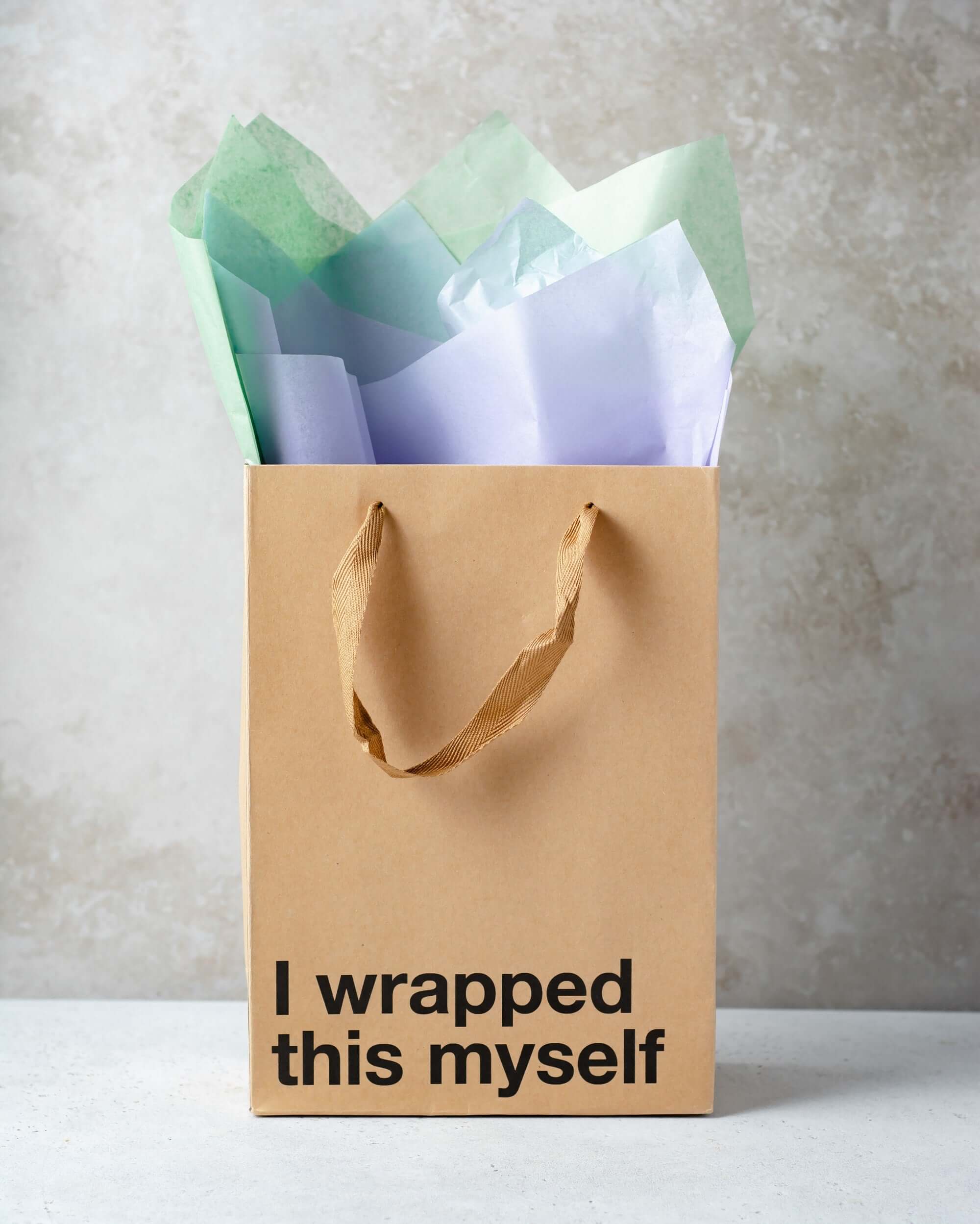 "Wrapped this myself" Gift Bag - Image 2