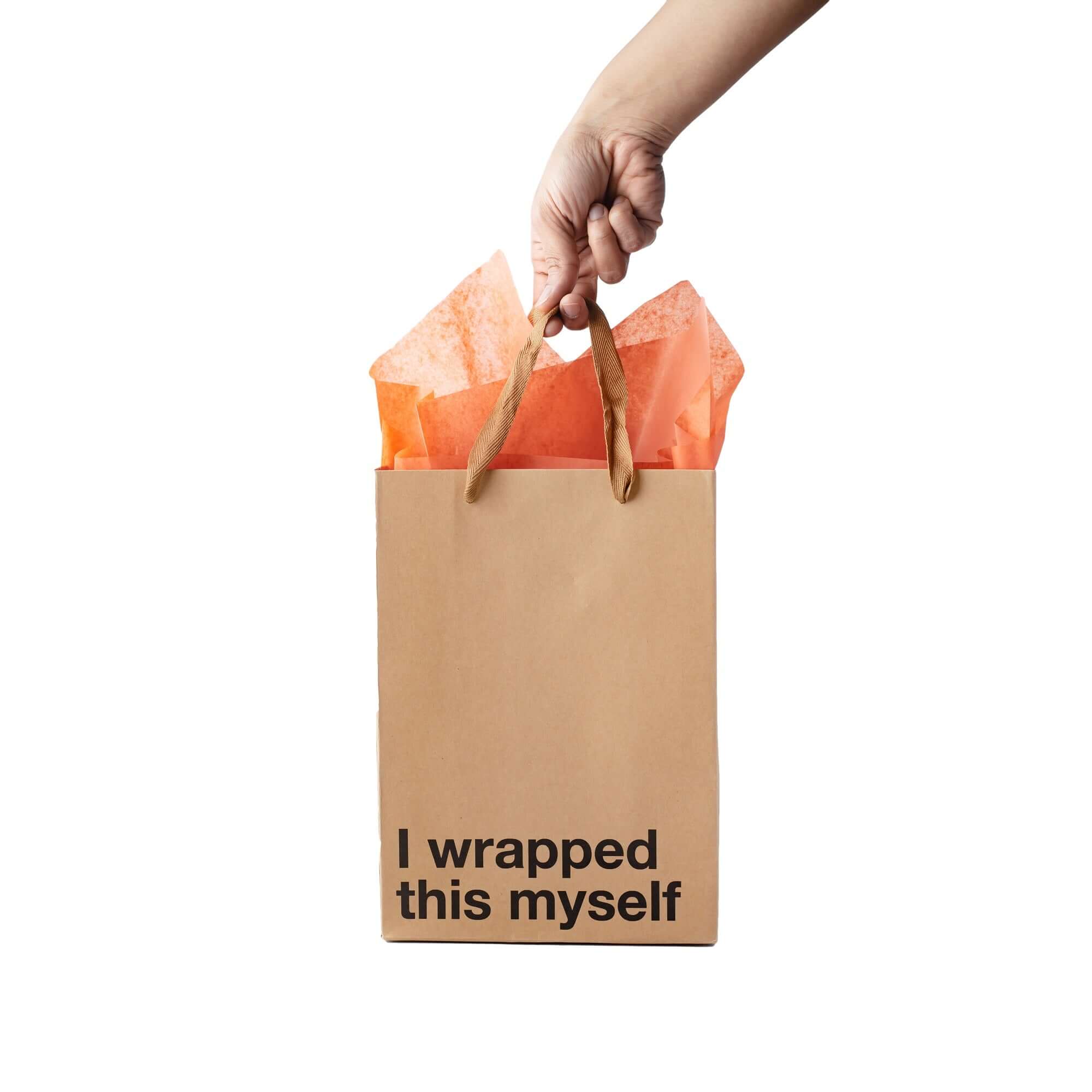 "Wrapped this myself" Gift Bag - Image 4