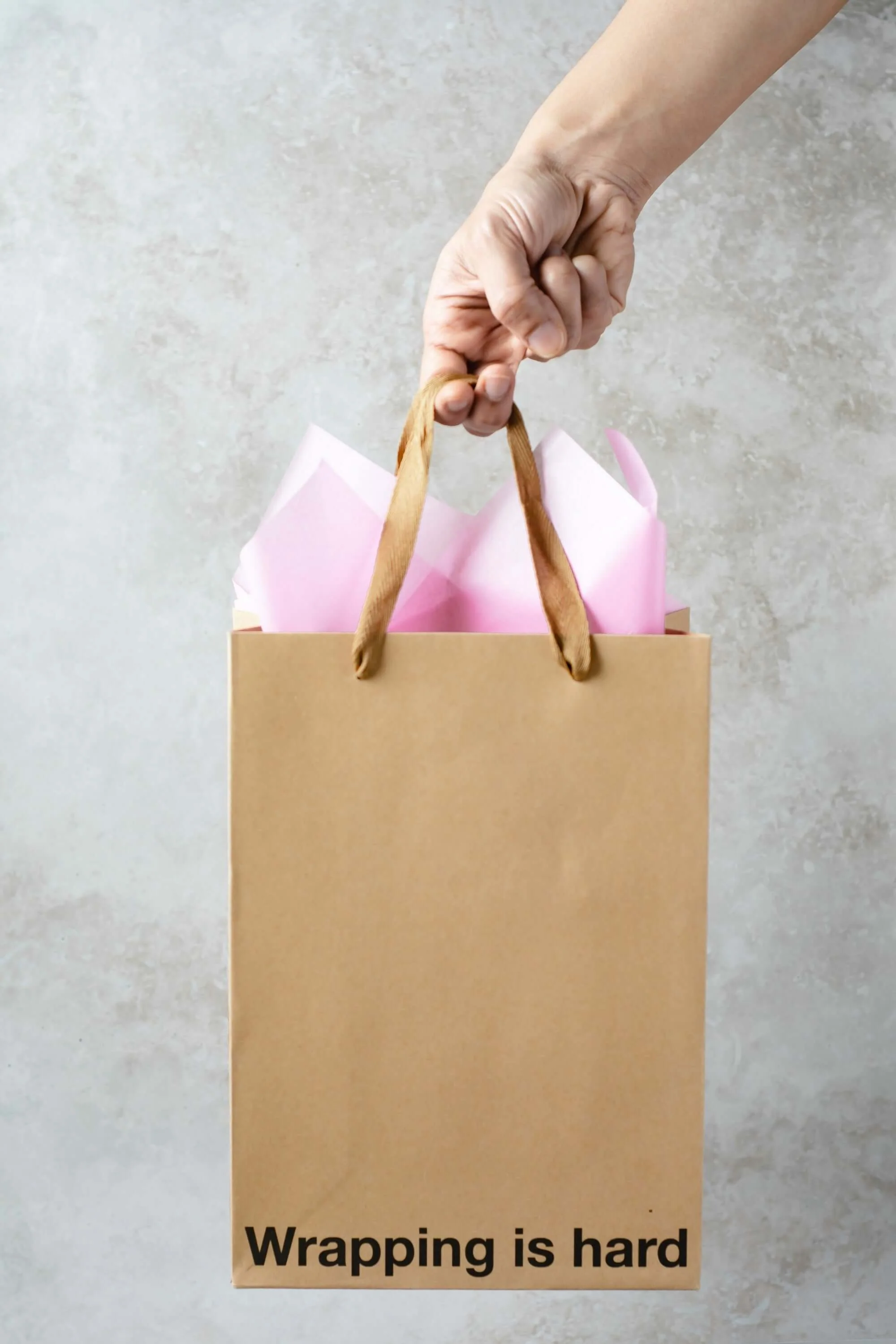 "Wrapping is hard" Gift Bag - Image 4