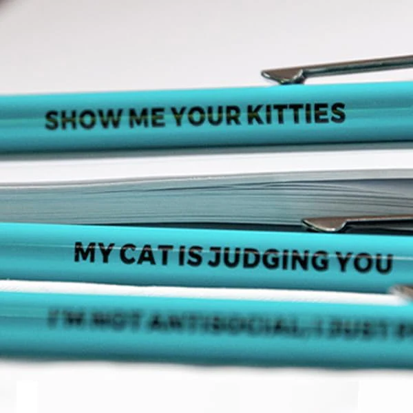 3pc Cat People Pen Set - Image 4