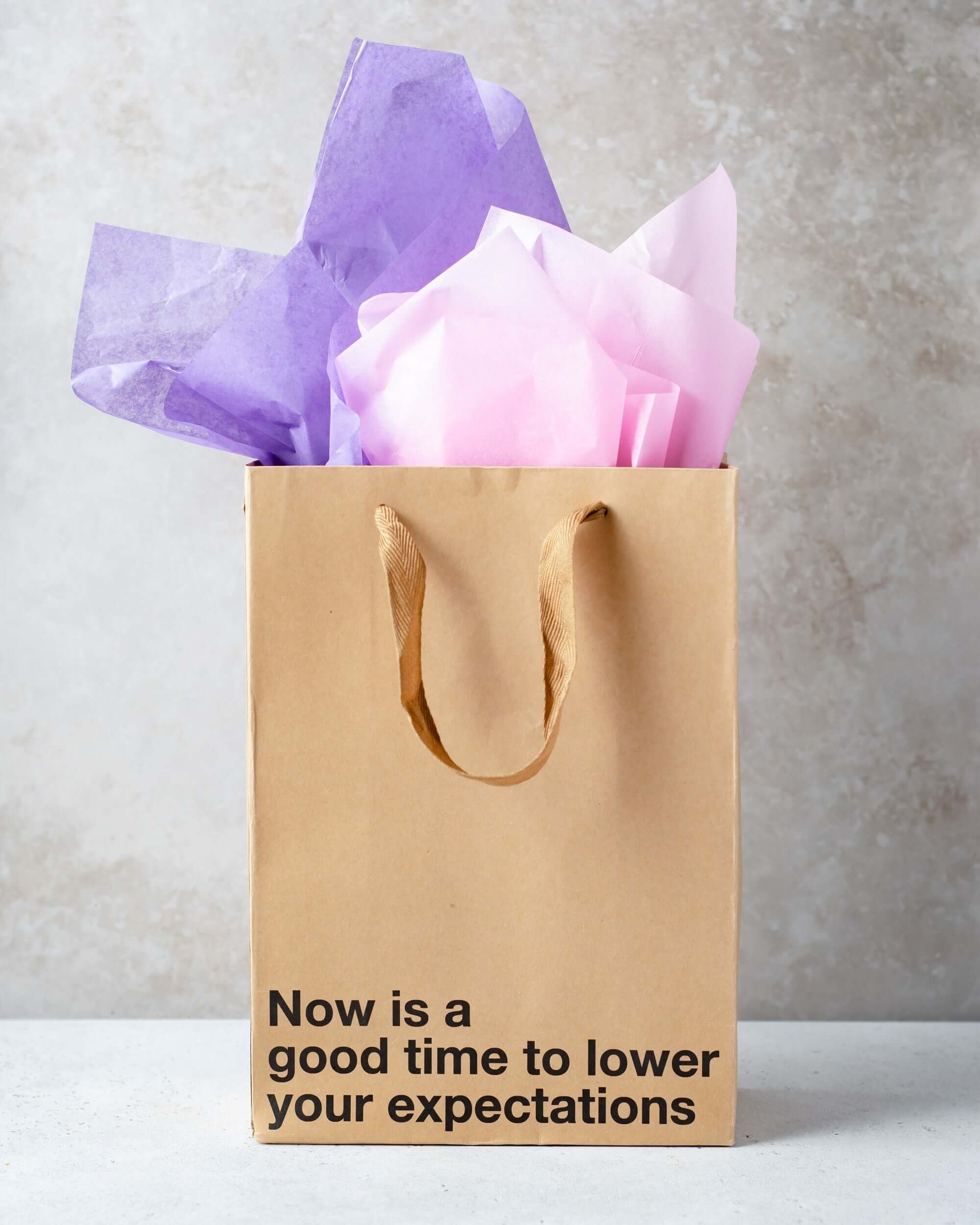 "Lower your expectations" Gift Bag - Image 3