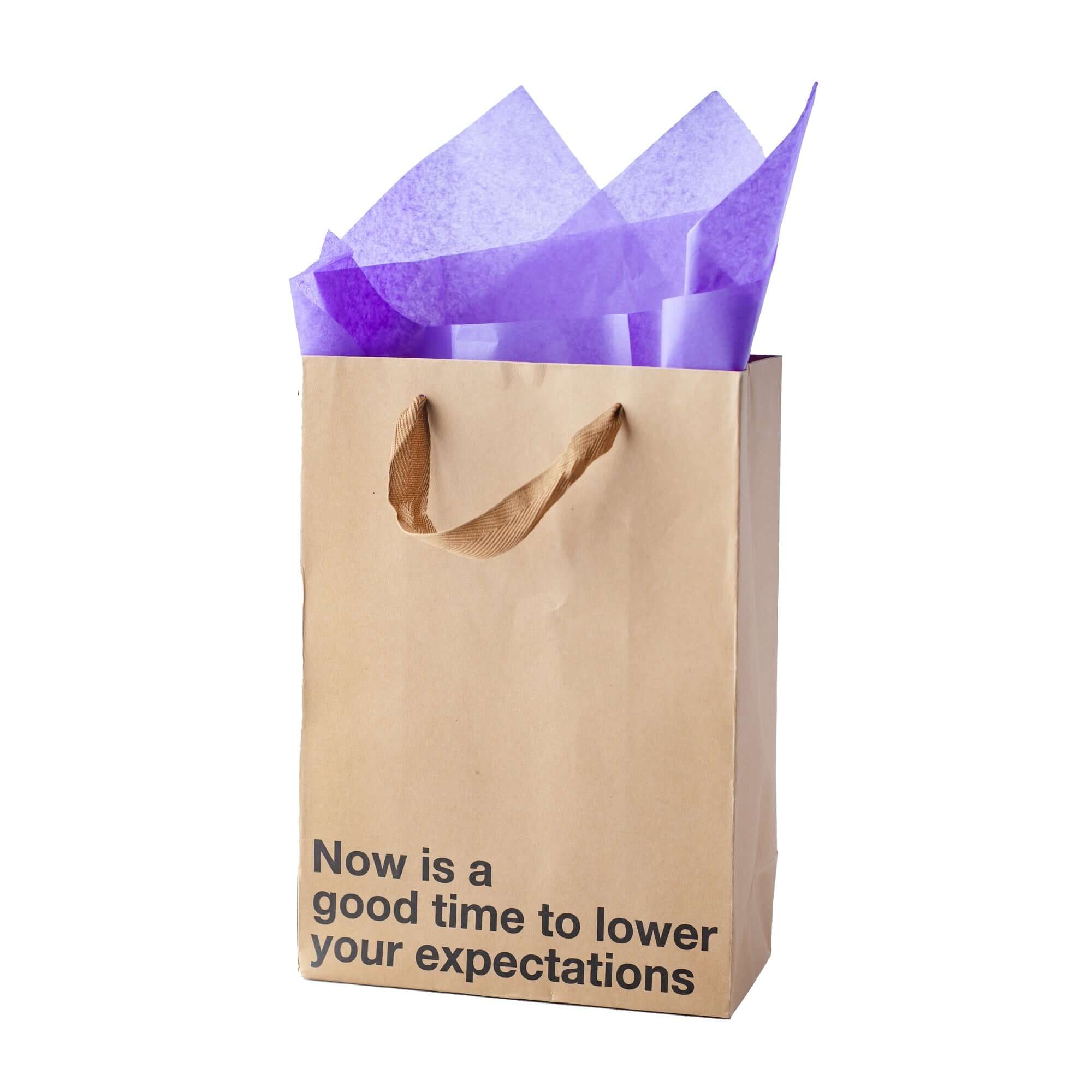 "Lower your expectations" Gift Bag - Image 5