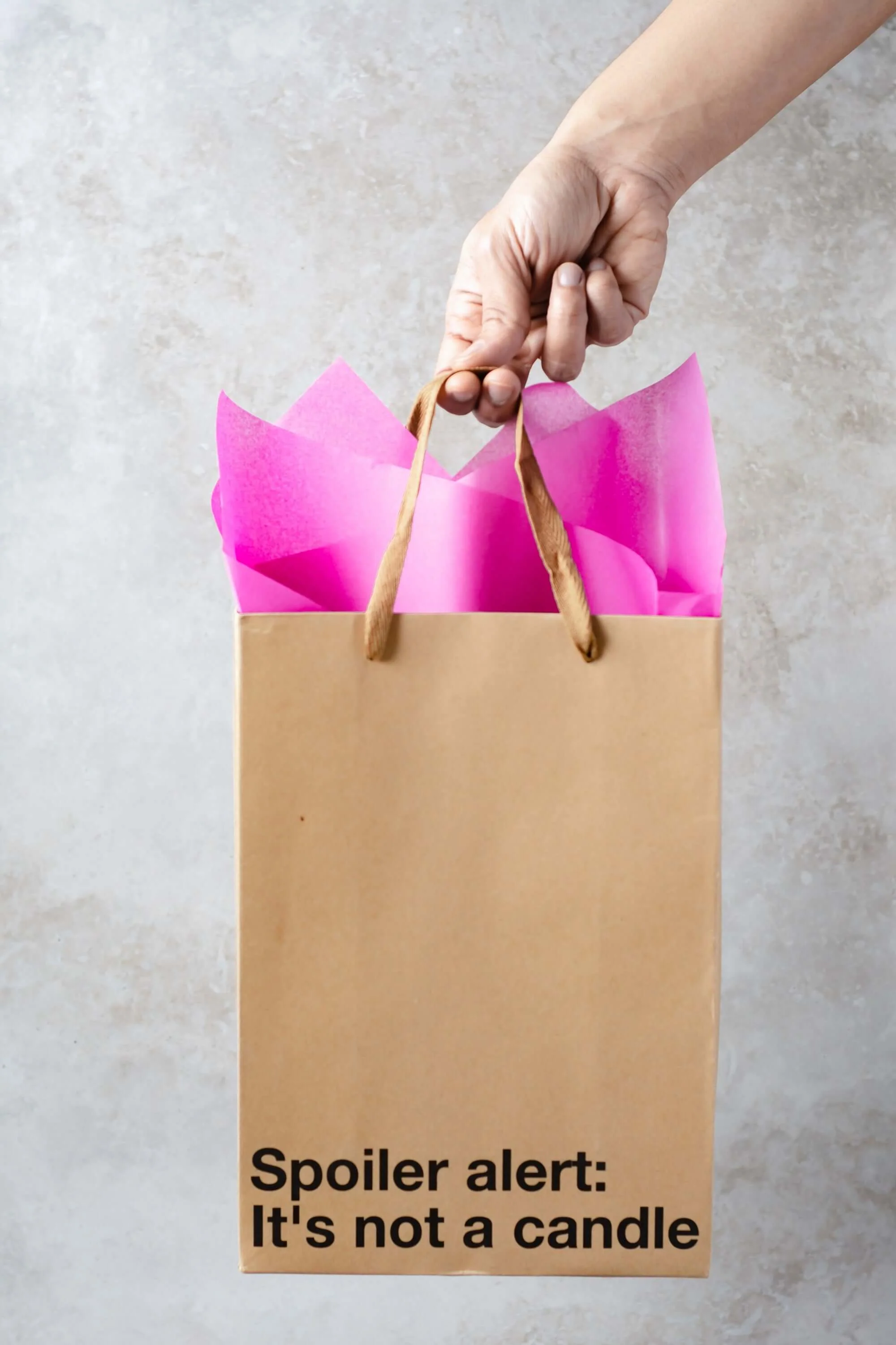 "Not A Candle" Gift Bag - Image 3