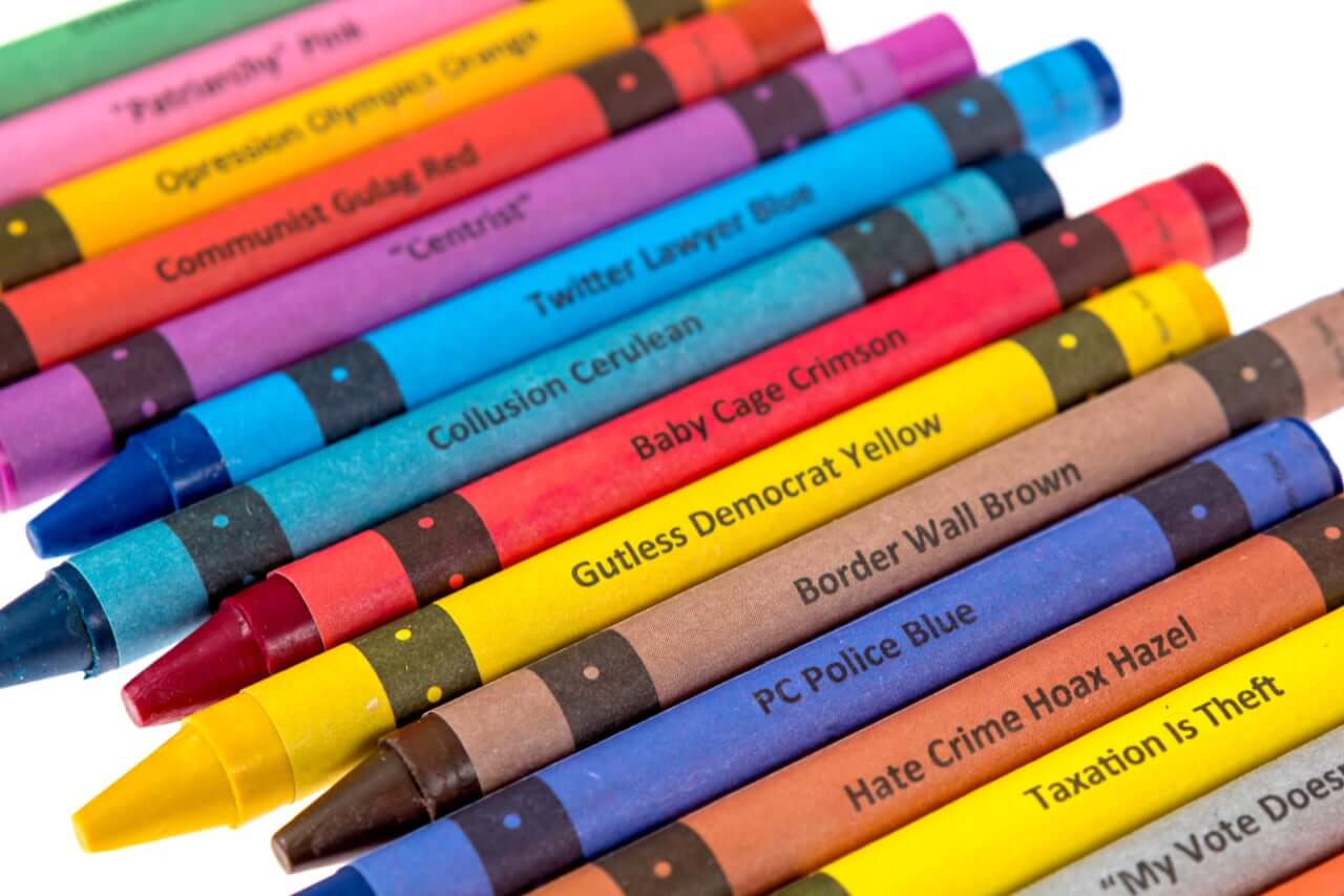 Political Crayons, 12 pc case - Image 4