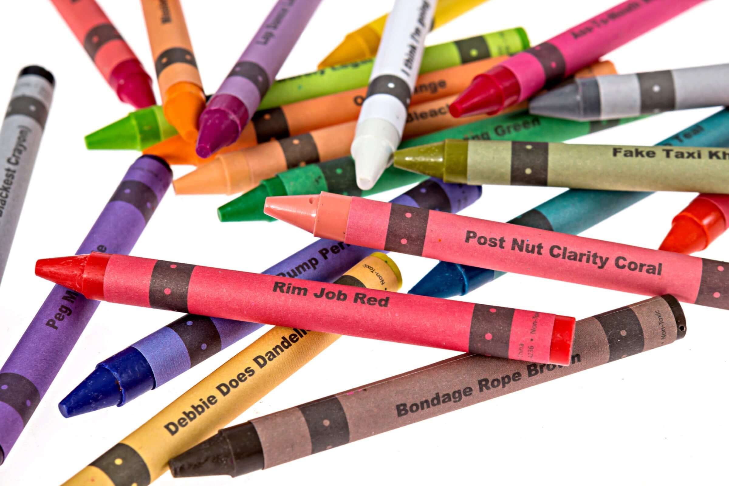 Porn Crayons, 12 pc case - Image 4