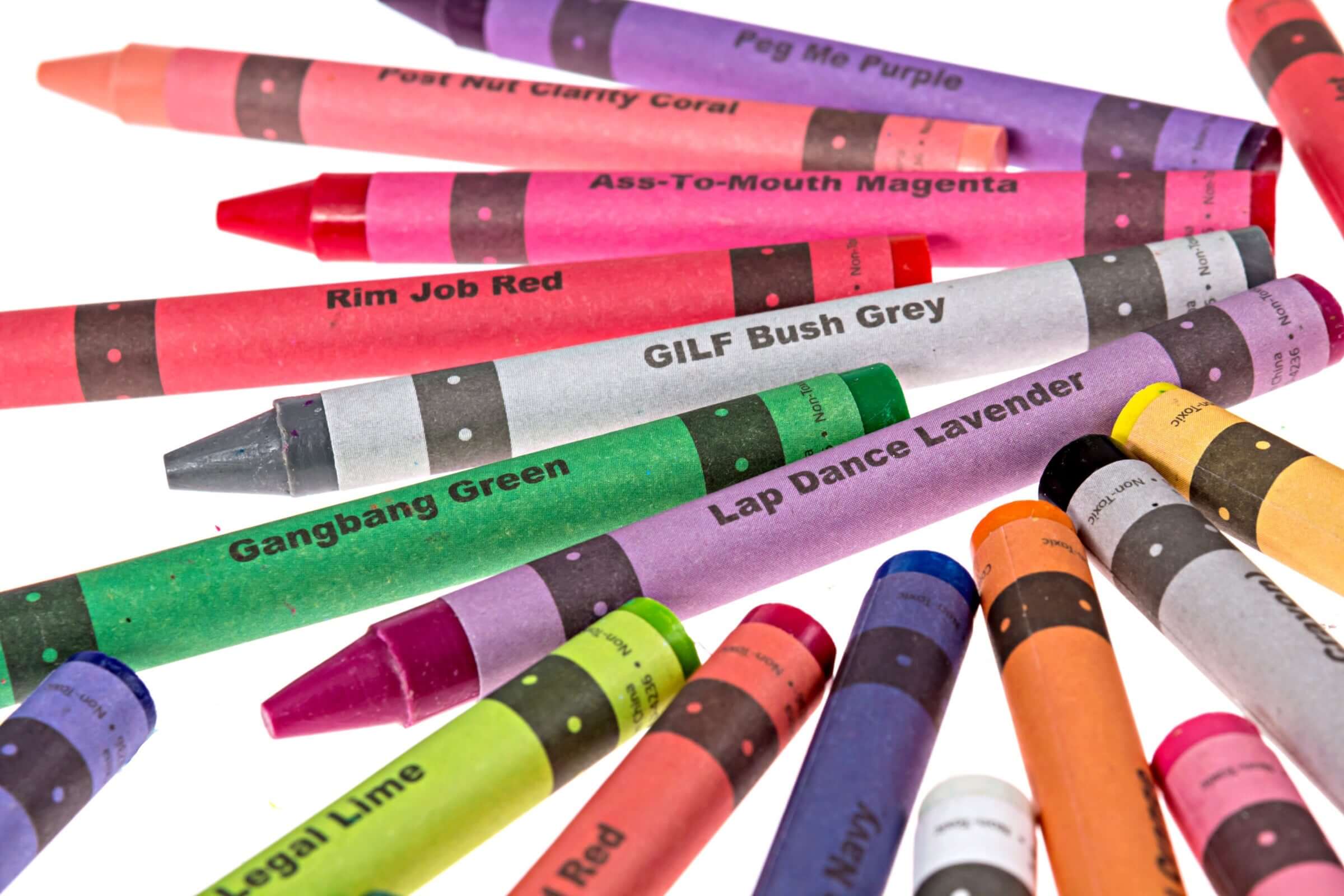 Porn Crayons, 12 pc case - Image 5
